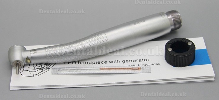 YUSENDENT Dental High Speed LED Turbine E Generator Handpiece CX207-F-TP B2/M4